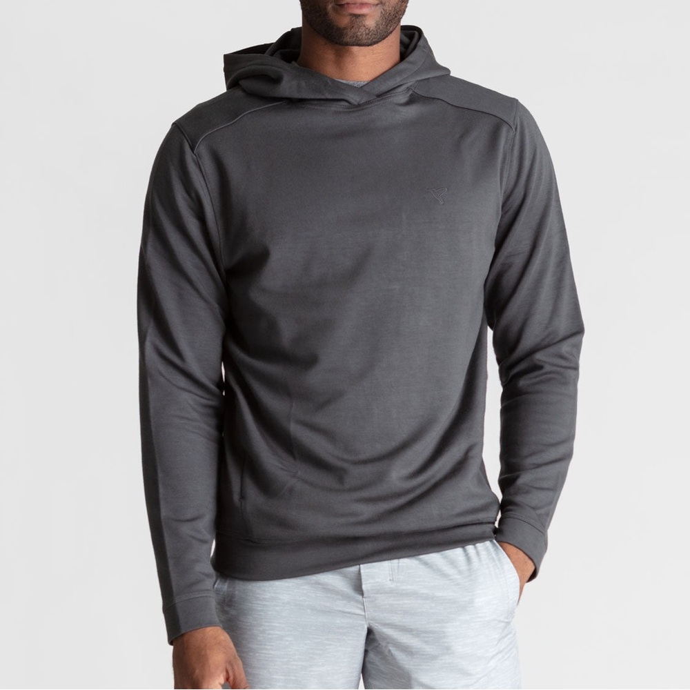 Birddogs Performance Supersoft Hoodie in black sand gray 2XL